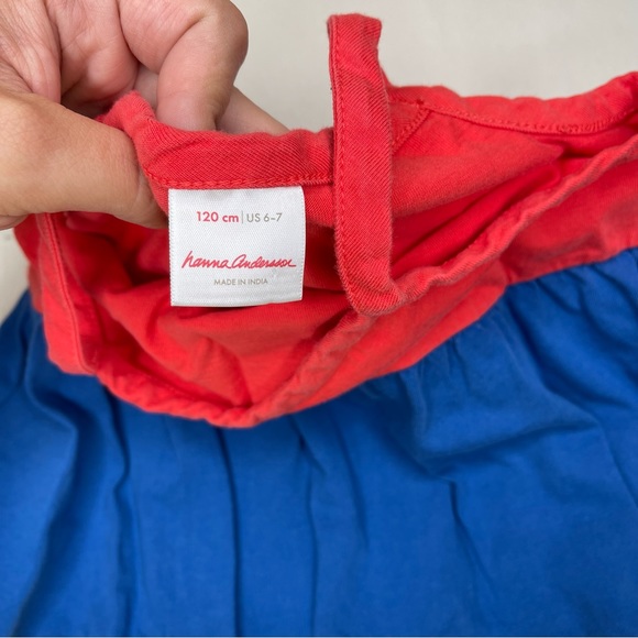 Hanna Andersson Sleeveless Tank Top Tunic Primary Colors Disney Snow White - Picture 2 of 3